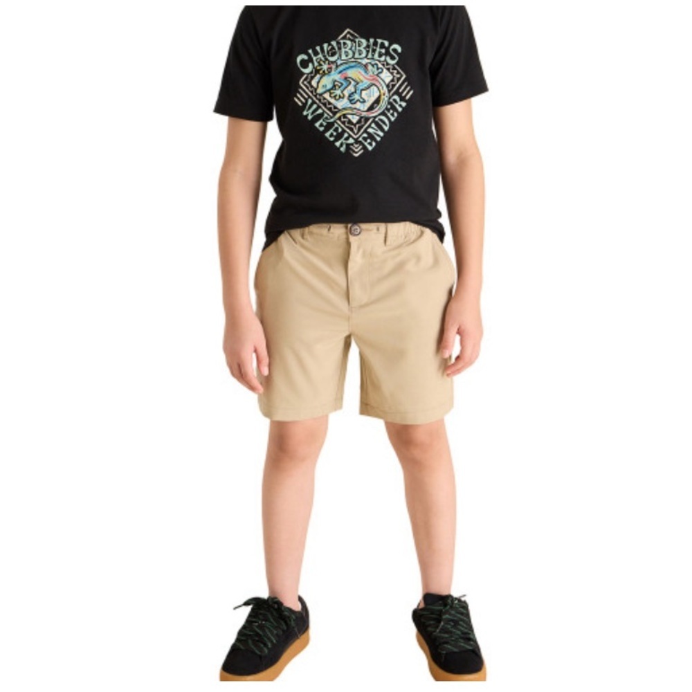Boys' Chubbies The Laugh A Latte Shorts Size Small